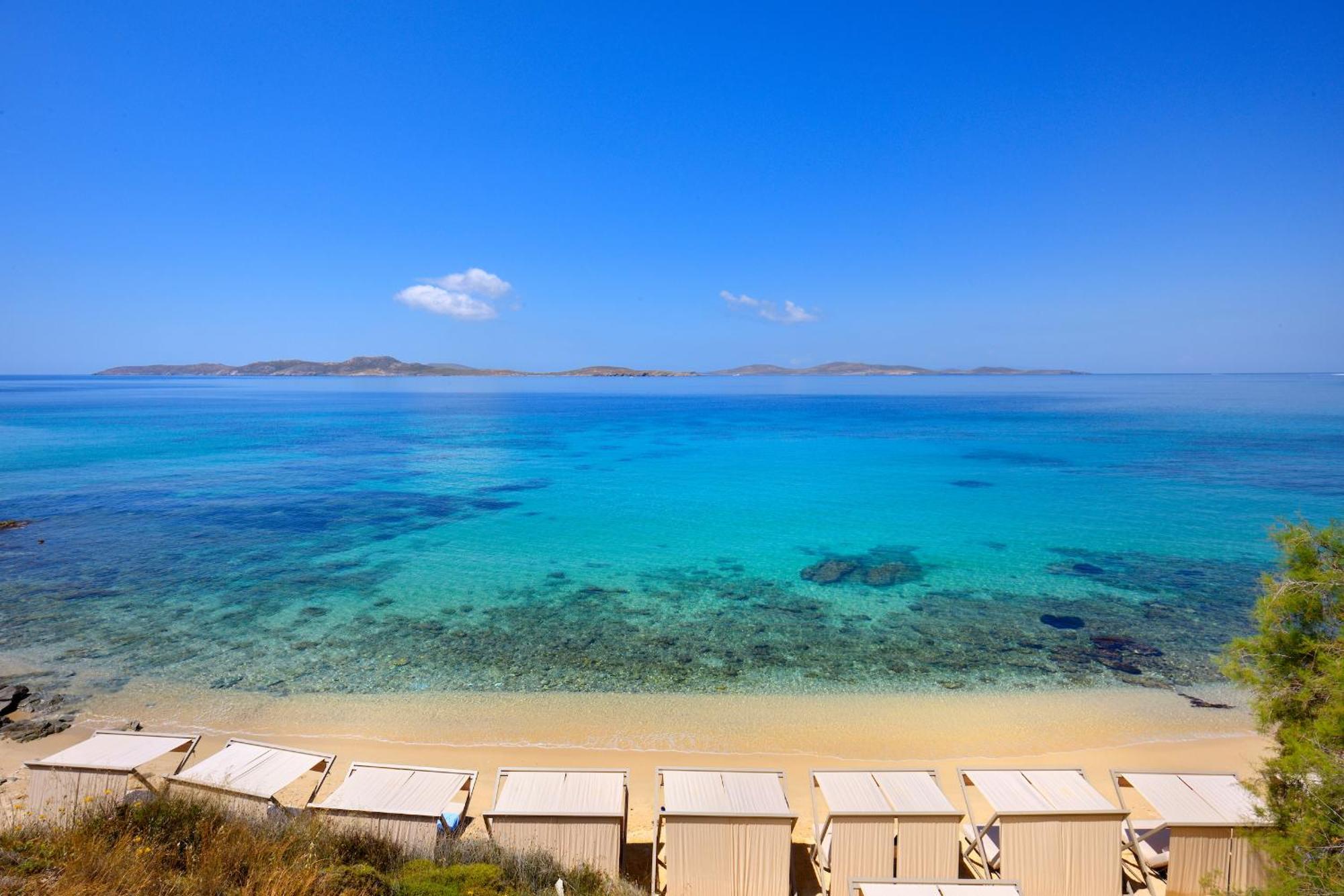 Saint John Hotel Villas & Spa Agios Ioannis Diakoftis Eksteriør billede Beach in Kea