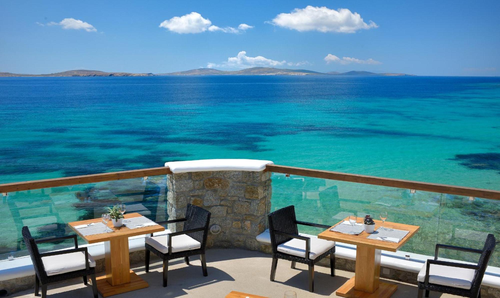 Saint John Hotel Villas & Spa Agios Ioannis Diakoftis Eksteriør billede View from the hotel