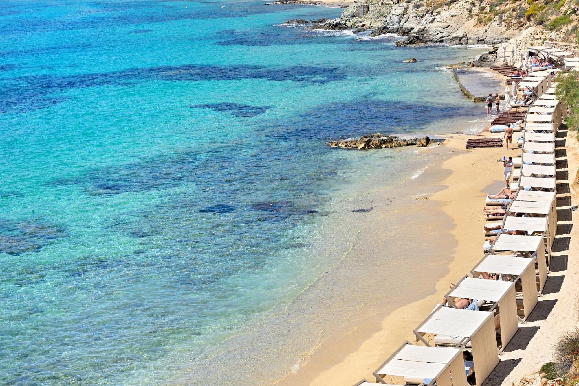 Saint John Hotel Villas & Spa Agios Ioannis Diakoftis Eksteriør billede The beach of Porto Katsifi