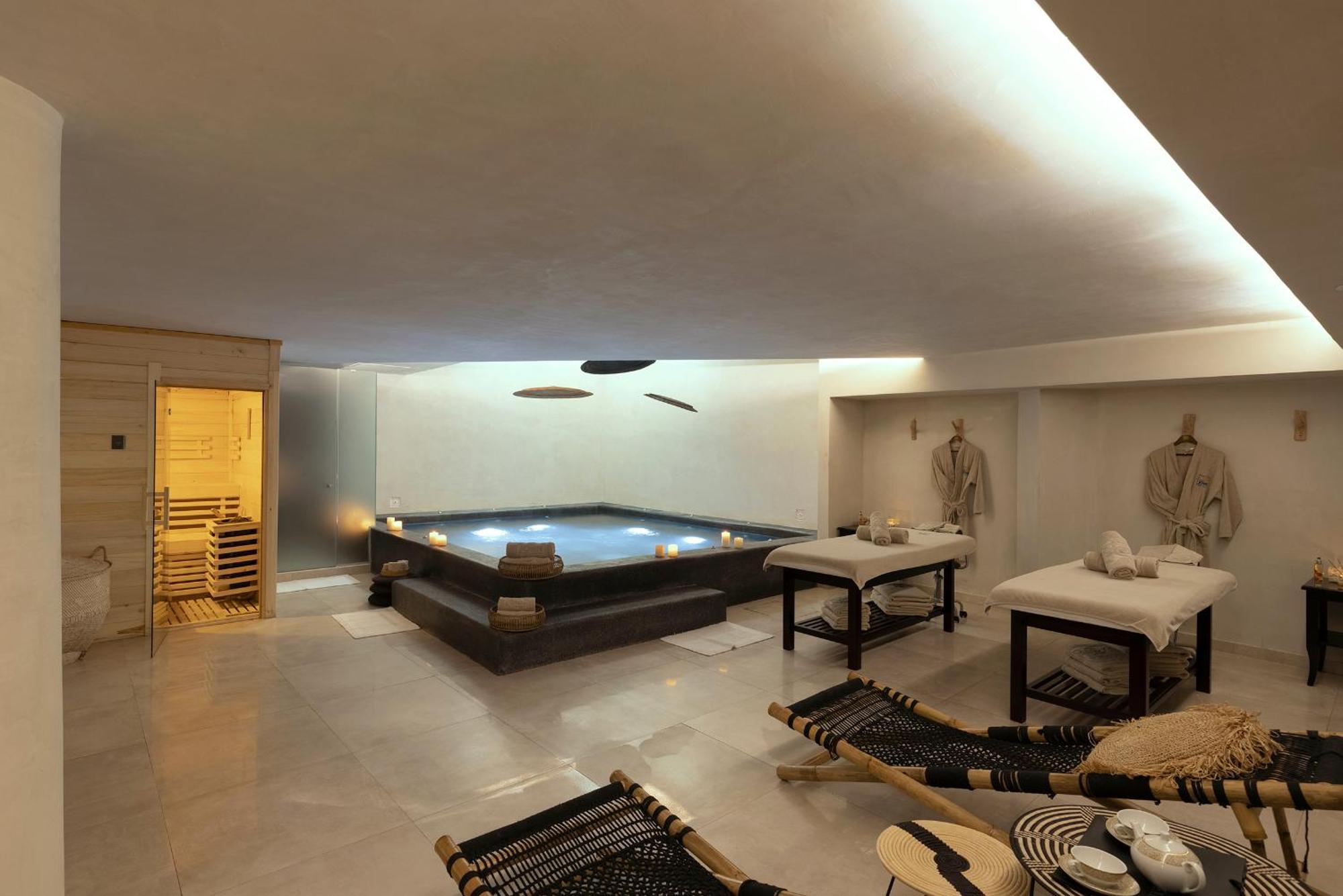 Saint John Hotel Villas & Spa Agios Ioannis Diakoftis Eksteriør billede Spa