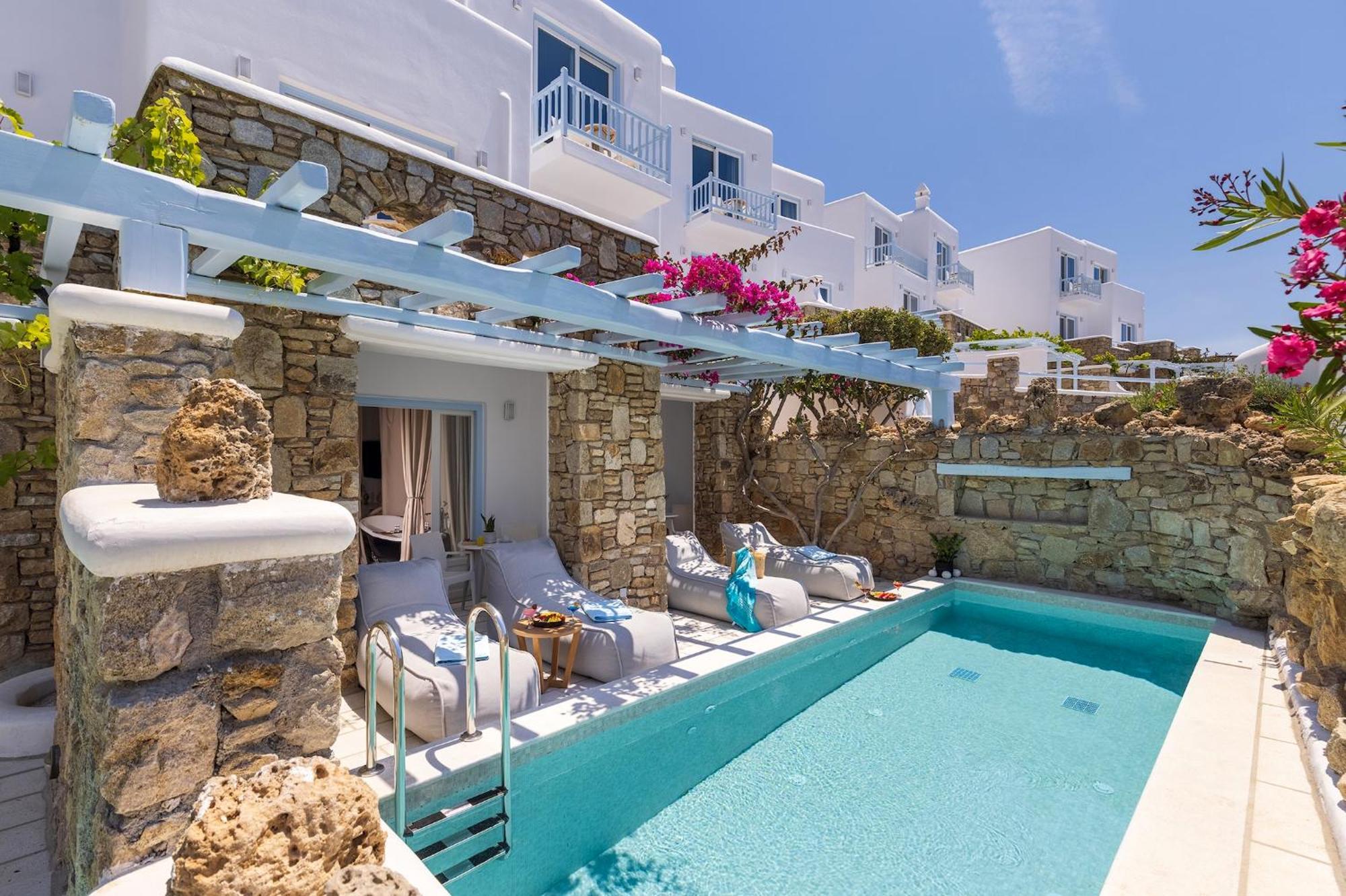 Saint John Hotel Villas & Spa Agios Ioannis Diakoftis Værelse billede